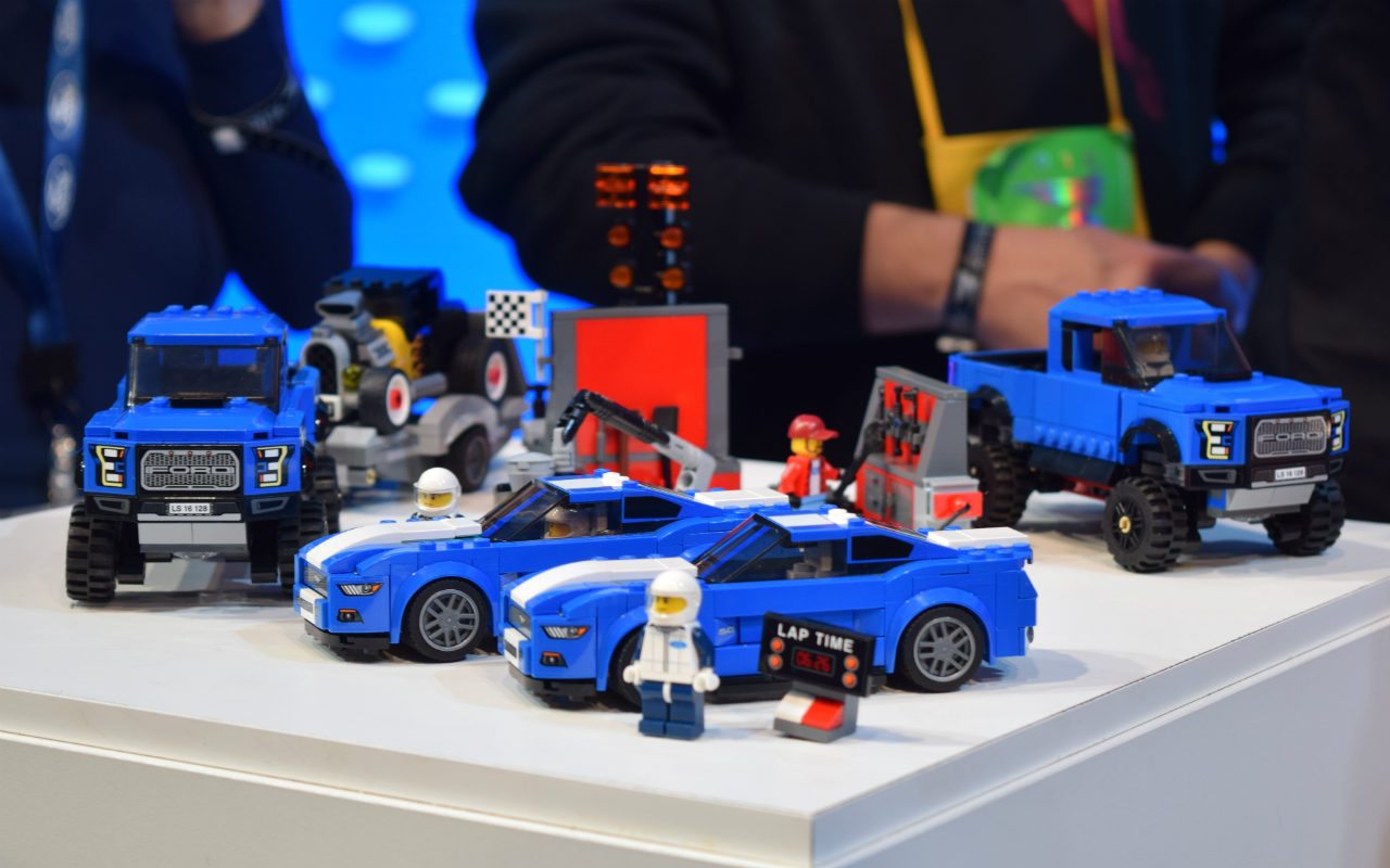 Ford y Lego presentan los nuevos Mustang y F-150