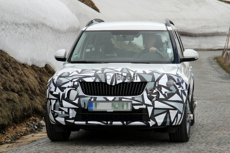 Skoda Yeti 2013: Primeras fotos espa del restyling