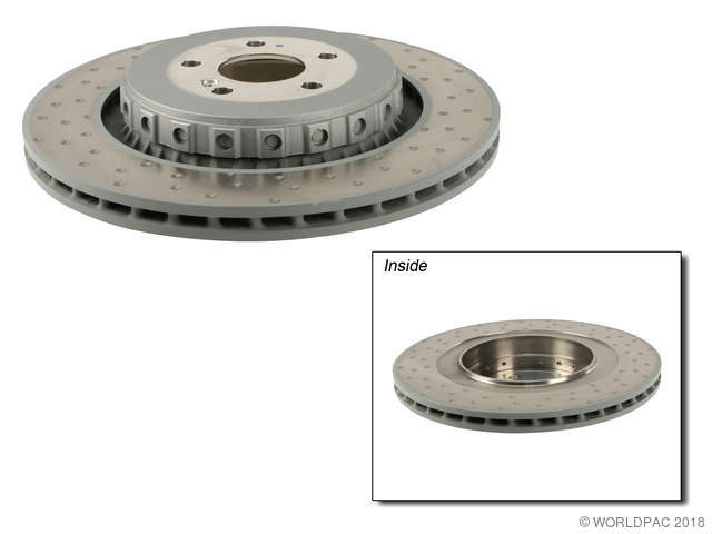 Foto de Rotor del Disco de freno para Mercedes-Benz CL63 AMG Mercedes-Benz S63 AMG Mercedes-Benz S65 AMG Mercedes-Benz CL65 AMG Nmero de Parte W0133-1800825