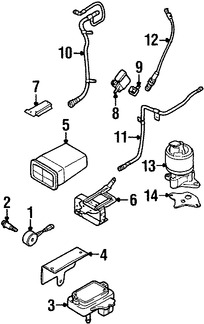 Foto de Empacadura de Vlvula EGR Original para Daewoo Lanos Daewoo Leganza Daewoo Nubira Marca DAEWOO Nmero de Parte 90467547