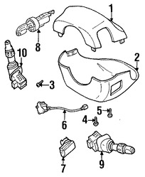 Foto de Interruptor de encendido Original para Daewoo Nubira 2000 2001 2002 Marca DAEWOO Nmero de Parte 93740638