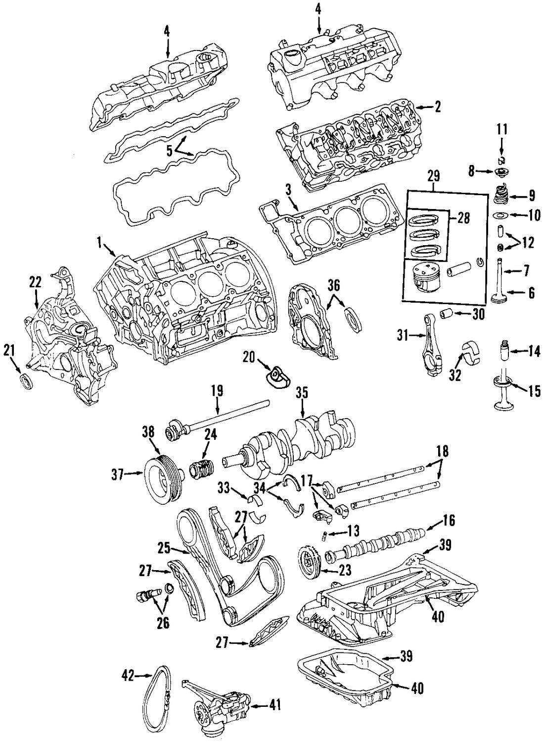 Foto de Balanceador Armnico para Mercedes-Benz CLK430 2001 Marca MERCEDES OEM Nmero de Parte 1120350900