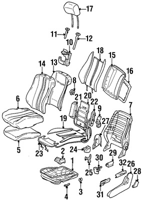 Foto de Motor de Asiento Original para Mercedes-Benz Marca MERCEDES BENZ Nmero de Parte 2109700026