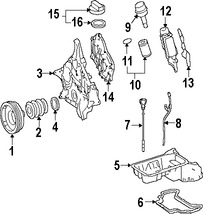 Foto de Empacadura del Adaptador del Filtro de aceite Original para Mercedes-Benz Marca MERCEDES BENZ Nmero de Parte 2721840080