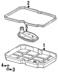 Foto de Carter Transmisin Automtica Original para Mercedes-Benz C230 Mercedes-Benz C280 Mercedes-Benz C350 Mercedes-Benz C55 AMG Marca MERCEDES BENZ Nmero de Parte 2212700912