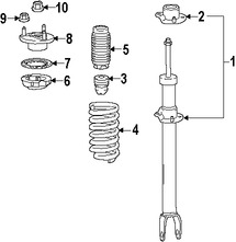 Foto de Zapata de Freno Original para Mercedes-Benz Marca MERCEDES BENZ Nmero de Parte 2053230020