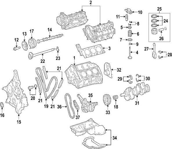 Foto de Arbol de Levas Original para Mercedes-Benz SLK300 Mercedes-Benz SLK350 Mercedes-Benz C300 Mercedes-Benz SLK280 Marca MERCEDES BENZ Nmero de Parte 2720501201