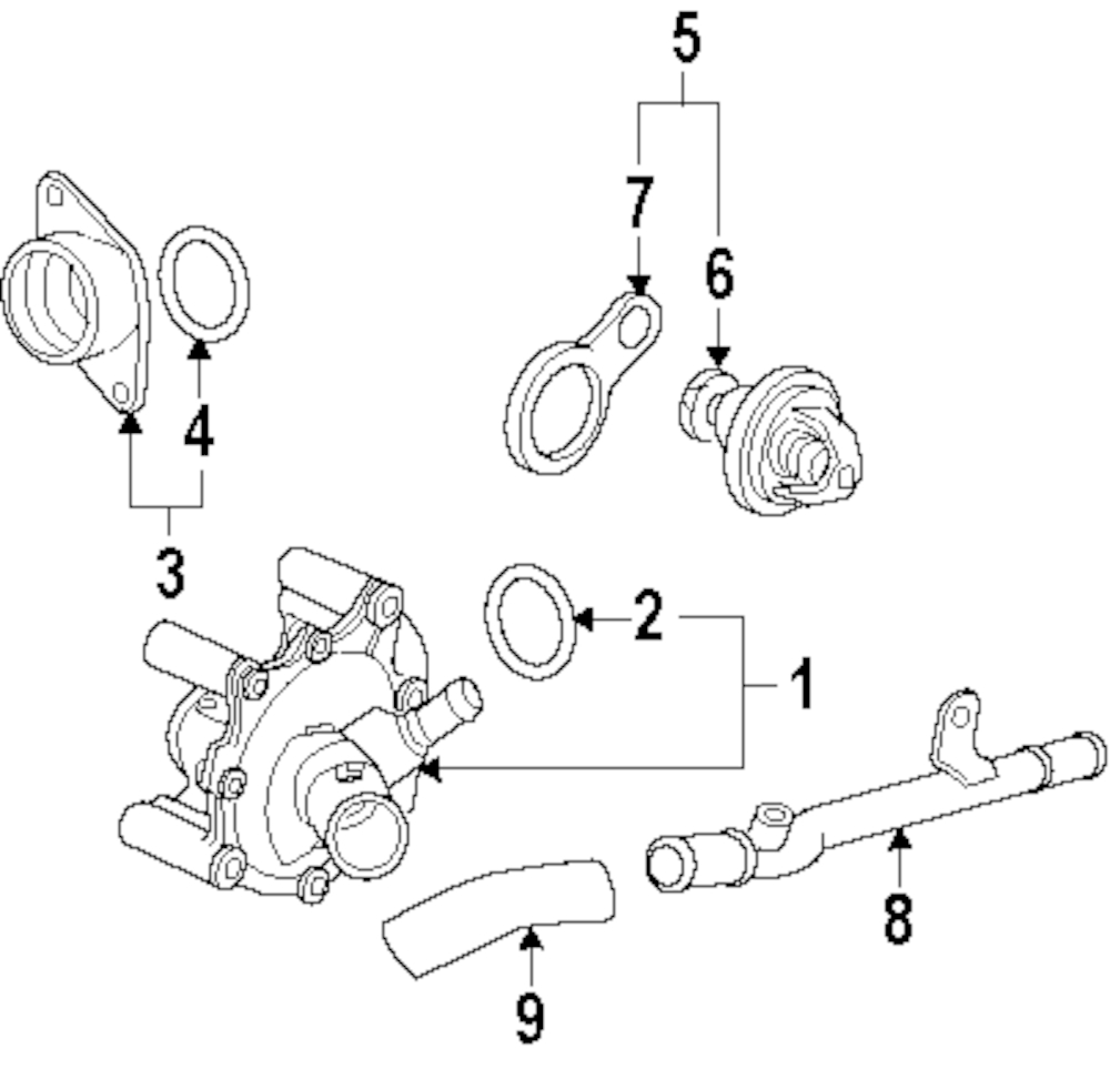 Foto de Tubo de Bypass de Refrigerante de Motor para Mini Cooper Cooper 2008 Marca MINI OEM Nmero de Parte 11537514550