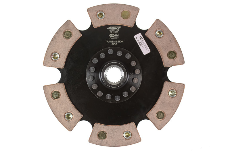 Foto de Disco de Friccin del Embrague 6 Pad Rigid Race para Toyota Corolla Toyota Echo Toyota Matrix Toyota Yaris Marca ADVANCED CLUTCH Nmero de Parte 6212003