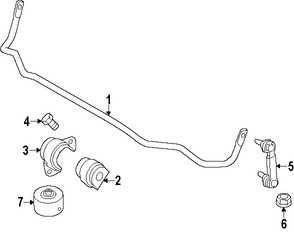 Foto de Enlace de Barra Estabilizadora Original para BMW 550i GT BMW 535i GT BMW 535i GT xDrive BMW 550i GT xDrive BMW 550i Marca BMW Nmero de Parte 33556786429
