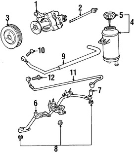 Foto de Tapn de Tanque Liquido Direccin Hidrulica Original para BMW Marca BMW Nmero de Parte 32411092649