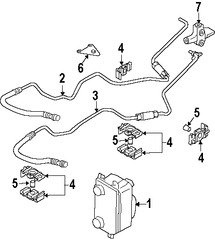 Foto de Termostato de Enfriador de Aceite de Transmisin Original para BMW Alpina B7 2008 Marca BMW Nmero de Parte 17217961447