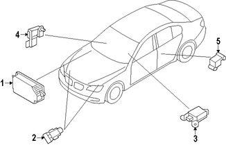 Foto de Mdulo de control del Air Bag Original para BMW Marca BMW Nmero de Parte 65776837359