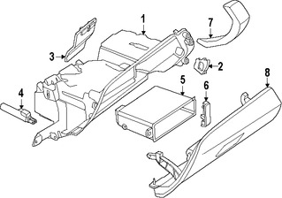 Foto de Guantera Original para BMW Marca BMW Nmero de Parte 51169197573