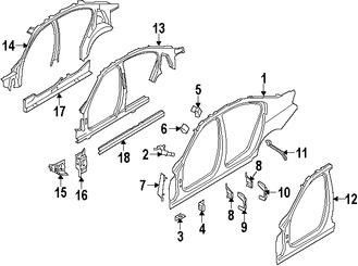 Foto de Estribo Original para BMW Marca BMW Nmero de Parte 41217297856