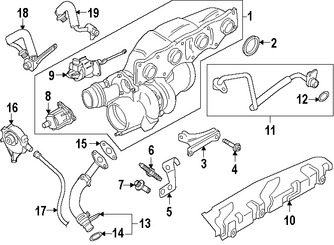 Foto de Bomba de Vaco Original para BMW X5 2016 2017 Marca BMW Nmero de Parte 11667622380