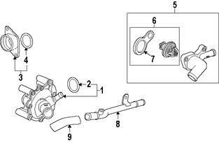 Foto de Tubo de Bypass de Refrigerante de Motor Original para Mini Cooper Cooper Marca BMW Nmero de Parte 11537514550