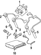 Foto de Cable de Bujia Original para Mini Cooper Cooper Marca BMW Nmero de Parte 12127513033