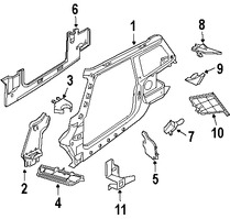 Foto de Estribo Original para Mini Cooper Cooper Marca BMW Nmero de Parte 41217264005