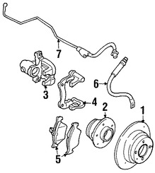 Foto de Conjunto de Cojinete de Rodamiento y Maza Original para Mini Cooper Cooper 2002 2003 2004 2005 2006 Marca BMW Nmero de Parte 33416756830