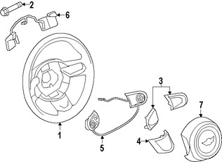 Foto de Timon / Volante / Manubrio Original para Mini Cooper Cooper Mini Cooper Cooper Paceman Mini Cooper Cooper Countryman Marca BMW Nmero de Parte 32306798801