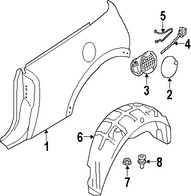 Foto de Actuador del Seguro Puerta de Combustible Original para BMW Mini Cooper Marca BMW Nmero de Parte 67116985880