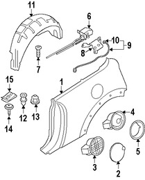 Foto de Cable de Puerta del Tanque de Combustible Original para Mini Cooper BMW Marca BMW Nmero de Parte 51252755092