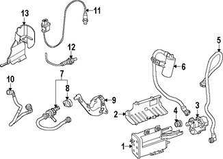 Foto de Sensor de oxigeno Original para BMW Mini Cooper Marca BMW Nmero de Parte 11787576673