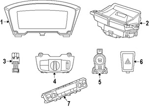 Foto de Panel de Instrumentos Original para BMW i8 2015 2014 Marca BMW Nmero de Parte 62109382256