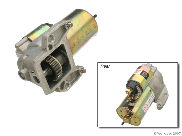 Foto de Motor de arranque para Ford Escape Mazda Tribute Jaguar X-Type Mercury Cougar Marca Bosch Nmero de Parte W0133-1603111