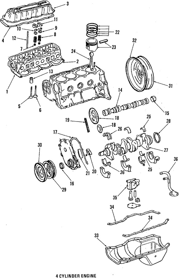 Foto de Engranaje del Cigueal Original para American Motors Eagle Jeep Cherokee Jeep Comanche Jeep Wrangler Eagle Premier Marca CHRYSLER Nmero de Parte J3242281