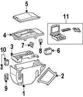 Foto de Caja de Fusibles Original para Chrysler Crossfire 2004 2005 2006 2007 2008 Marca CHRYSLER Nmero de Parte 5097283AA