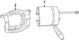 Foto de Cubierta de la Columna de Direccion Original para Chrysler 300 2016 2017 Marca CHRYSLER Nmero de Parte 5ZB90DX9AA