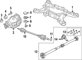 Foto de Eje de Transmisin Original para Chrysler 300 Marca CHRYSLER Nmero de Parte 68277442AB