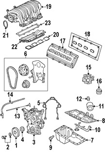 Foto de Tapa de Valvula del Motor Original para Chrysler 300 Dodge Charger Dodge Magnum Jeep Grand Cherokee Marca CHRYSLER Nmero de Parte 5037531AB