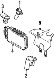 Foto de Sensor de posicin del rbol de levas Original para Dodge Intrepid Chrysler 300M Chrysler Concorde Chrysler LHS Chrysler Prowler Plymouth Prowler Marca CHRYSLER Parte #4609086AF