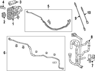 Foto de Sensor de oxigeno Original para Fiat 500L Dodge Dart Marca CHRYSLER Nmero de Parte 68142340AA