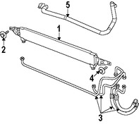 Foto de Conjunto De Manguera Enfriador Aceite del Motor Original para Jeep Patriot 2007 2008 2009 Dodge Caliber 2008 2009 Marca CHRYSLER Nmero de Parte 68021177AA