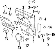 Foto de Apoyabrazos Original para Dodge Caliber 2008 2009 Marca CHRYSLER Nmero de Parte 1AB591DVAB