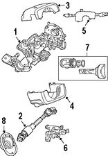 Foto de Interruptor de encendido Original para Dodge Plymouth Chrysler Marca CHRYSLER Nmero de Parte 4671324