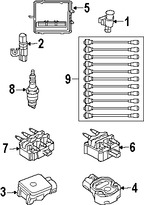 Foto de Sensor de posicin de la mariposa del acelerador Original para Dodge Plymouth Chrysler Marca CHRYSLER Nmero de Parte 4686360AC