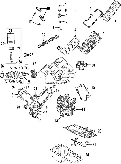 Foto de Vlvula de Admisin del motor Original para Jeep Commander 2008 2009 Jeep Grand Cherokee 2008 2009 Chrysler  2008 2009 Marca CHRYSLER Nmero de Parte 53021990AA