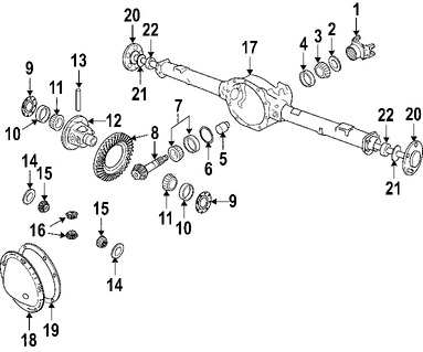 Foto de Cardn Original para Chrysler  Jeep Wrangler Marca CHRYSLER Nmero de Parte 5093377AC