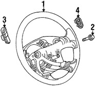 Foto de Interruptor Control de Crucero Original para Dodge Chrysler Mitsubishi Marca CHRYSLER Nmero de Parte 56049379AC