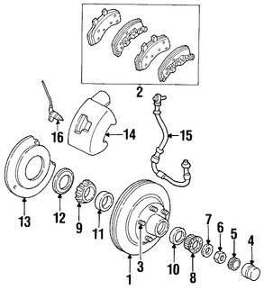 Foto de Tuerca de Eje Original para Dodge Marca CHRYSLER Nmero de Parte 6029985