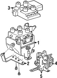 Foto de Vlvula Proporcionadora de Freno Original para Dodge B1500 Dodge B2500 Dodge B3500 Marca CHRYSLER Remanufacturado Nmero de Parte R2008934