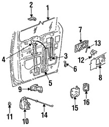 Foto de Motor de Vidrio Elctrico Original para Chrysler Dodge Plymouth Marca CHRYSLER Nmero de Parte 4675181