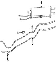 Foto de Conjunto De Manguera Enfriador Aceite del Motor Original para Chrysler  Dodge Durango Marca CHRYSLER Nmero de Parte 55056533AB