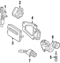 Foto de Computadora del Motor Original para Jeep Commander Jeep Grand Cherokee Mitsubishi Raider Chrysler  Dodge Durango Dodge Dakota Marca CHRYSLER Remanufacturado Parte #RL094354AF