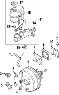 Foto de Vlvula de Control Reforzador de Frenos de Potencia Original para Dodge Durango Chrysler Marca CHRYSLER Nmero de Parte 5179920AA